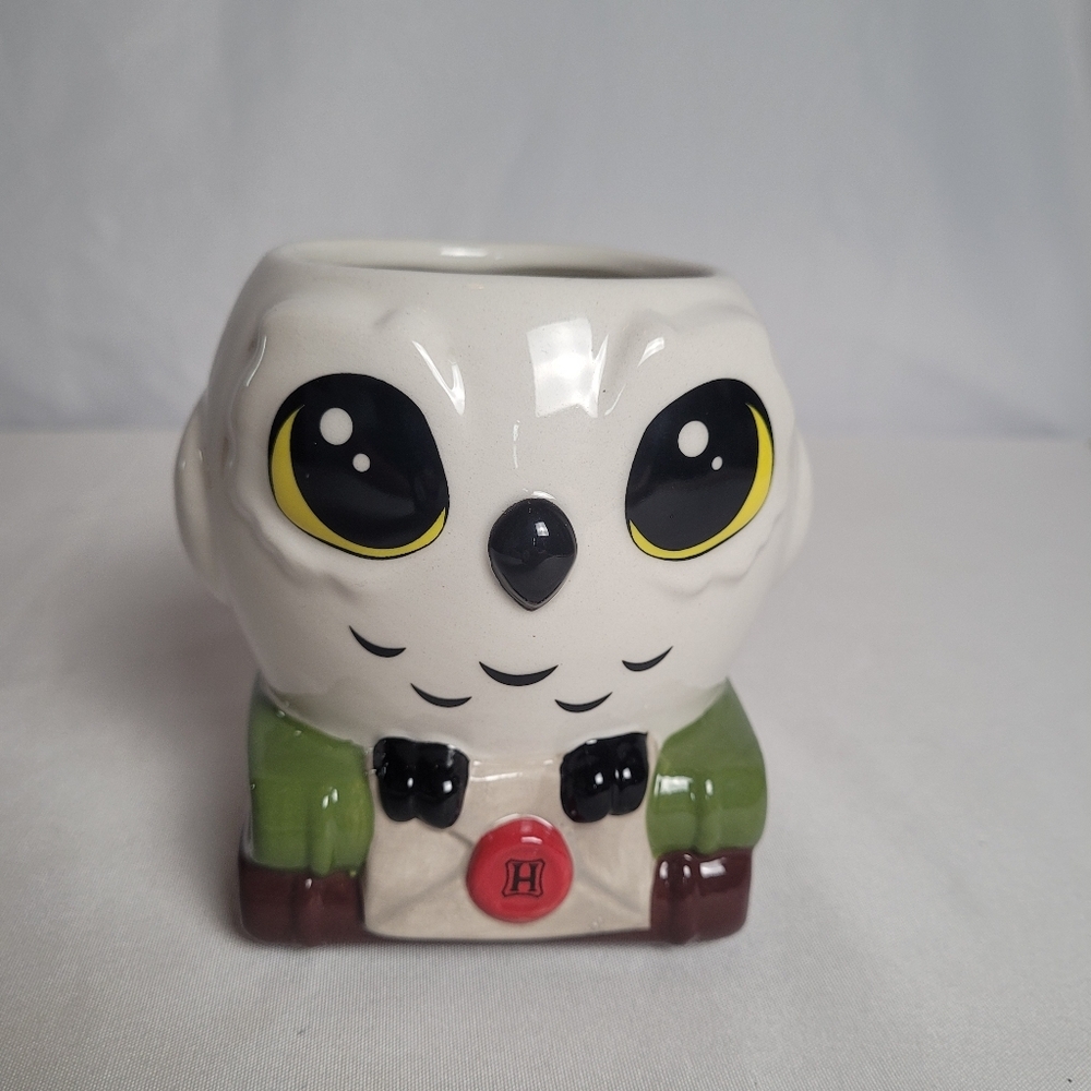 Harry Potter Hedwig On Books Coffee Mug Wizarding World New